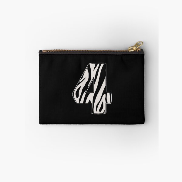 Item preview, Kid Zebra 4th Birthday, 4 Years Old Wild Animal, Number Four Safari Zoo designed and sold by singRsong.