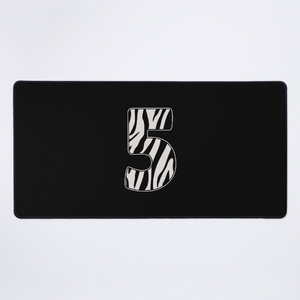 Item preview, Kid Zebra 5th Birthday, 5 Years Old Wild Animal, Number Five Safari Zoo designed and sold by singRsong.