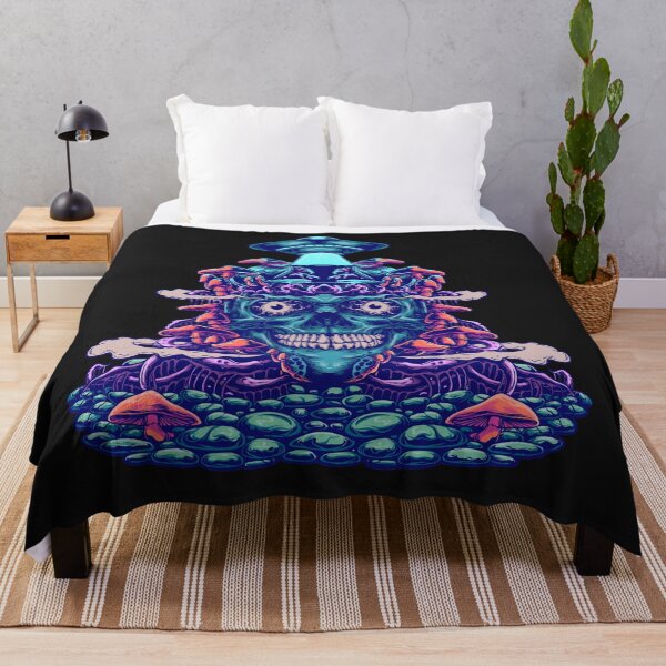 Item preview, Psychedelic Skull designed and sold by phsycartwork.
