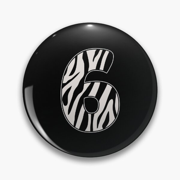 Item preview, Kid Zebra 6th Birthday, 6 Years Old Wild Animal, Number Six Safari Zoo designed and sold by singRsong.