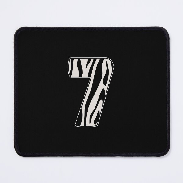 Item preview, Kid Zebra 7th Birthday, 7 Years Old Wild Animal, Number Seven Safari Zoo designed and sold by singRsong.