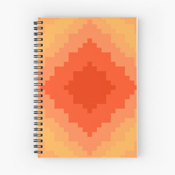 Item preview, Orange Pixel Vortex designed and sold by rin3d .
