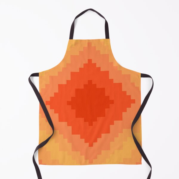 Item preview, Orange Pixel Vortex designed and sold by rin3d .