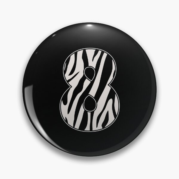 Item preview, Kid Zebra 8th Birthday, 8 Years Old Wild Animal, Number Eight Safari Zoo designed and sold by singRsong.