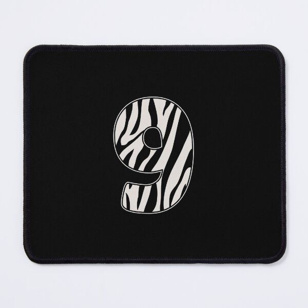 Item preview, Kid Zebra 9th Birthday, 9 Years Old Wild Animal, Number Nine Safari Zoo designed and sold by singRsong.