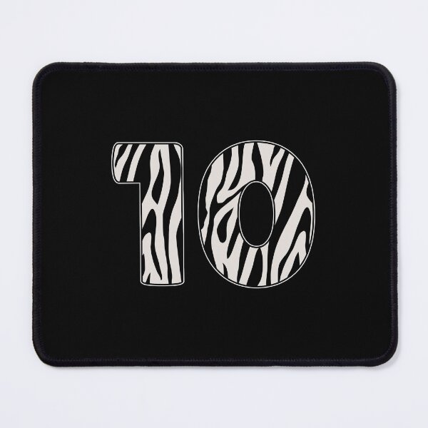 Item preview, Kid Zebra 10th Birthday, 10 Years Old Wild Animal, Number Ten Safari Zoo designed and sold by singRsong.