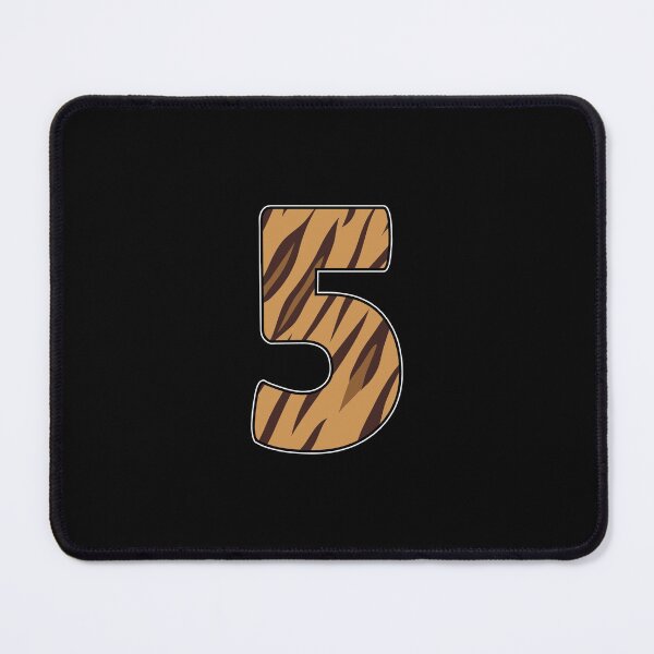 Item preview, Kid Tiger 5th Birthday, 5 Years Old Wild Animal, Number Five Safari Zoo designed and sold by singRsong.