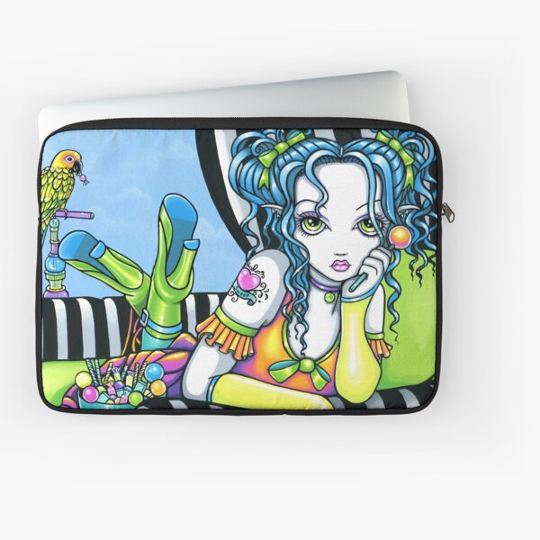Item preview, Alisha Rainbow Candy Tattoo Fairy by Myka Jelina designed and sold by Myka Jelina.