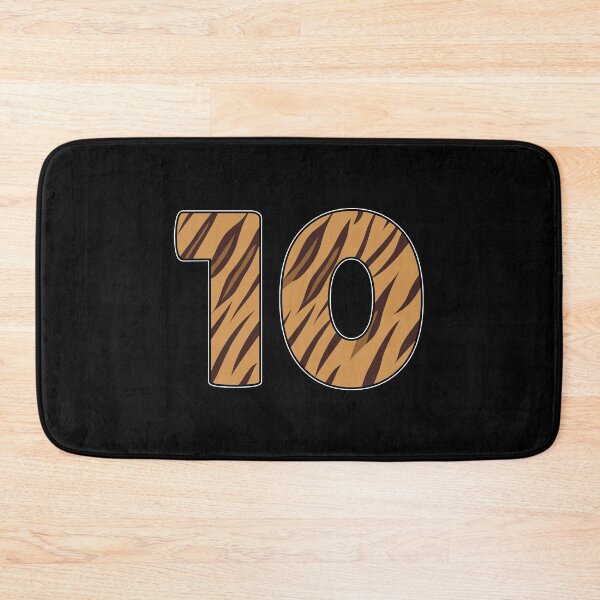 Item preview, Kid Tiger 10th Birthday, 10 Years Old Wild Animal, Number Ten Safari Zoo designed and sold by singRsong.
