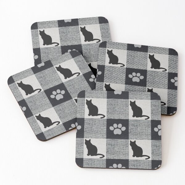 Item preview, Cat lovers plaid, a buffalo plaid design designed and sold by Gilby-Designs.