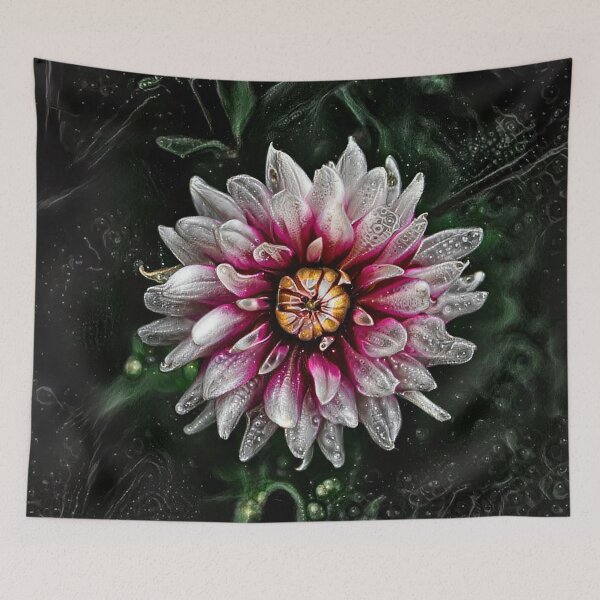 Item preview, Pink White Dahlia designed and sold by PlacidHinds.