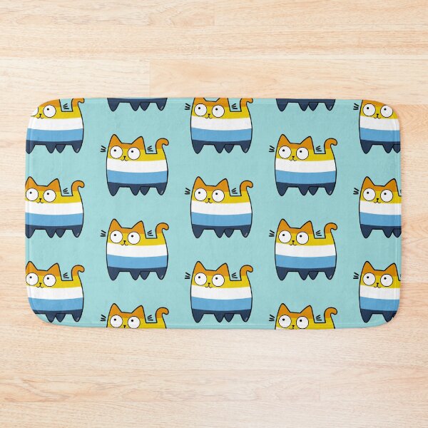 Item preview, AroAce Pride Cat Original (SEE V2 IN MY SHOP) designed and sold by SamHoweMeow.