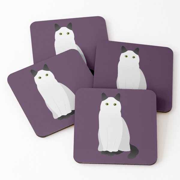 Item preview, Sitting Ghost Cat designed and sold by Arianna Khalil.