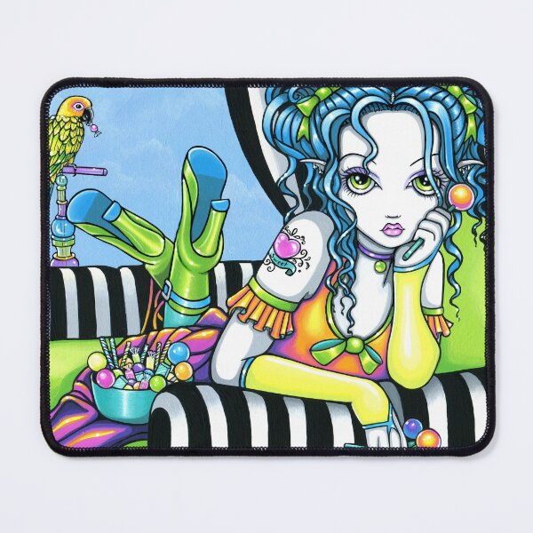 Item preview, Alisha Rainbow Candy Tattoo Fairy by Myka Jelina designed and sold by Myka Jelina.