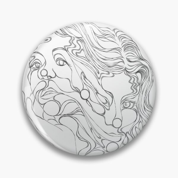 Item preview, two faced designed and sold by Natalie Turner.