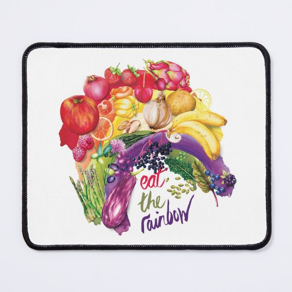 Item preview, Eat The Rainbow - Watercolour food illustration designed and sold by AmandaDilworth.