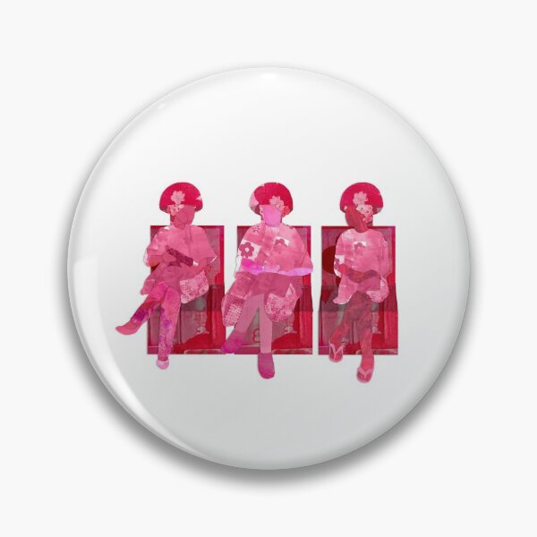 Item preview, Pink women chatting at salon designed and sold by Nia Alexander.