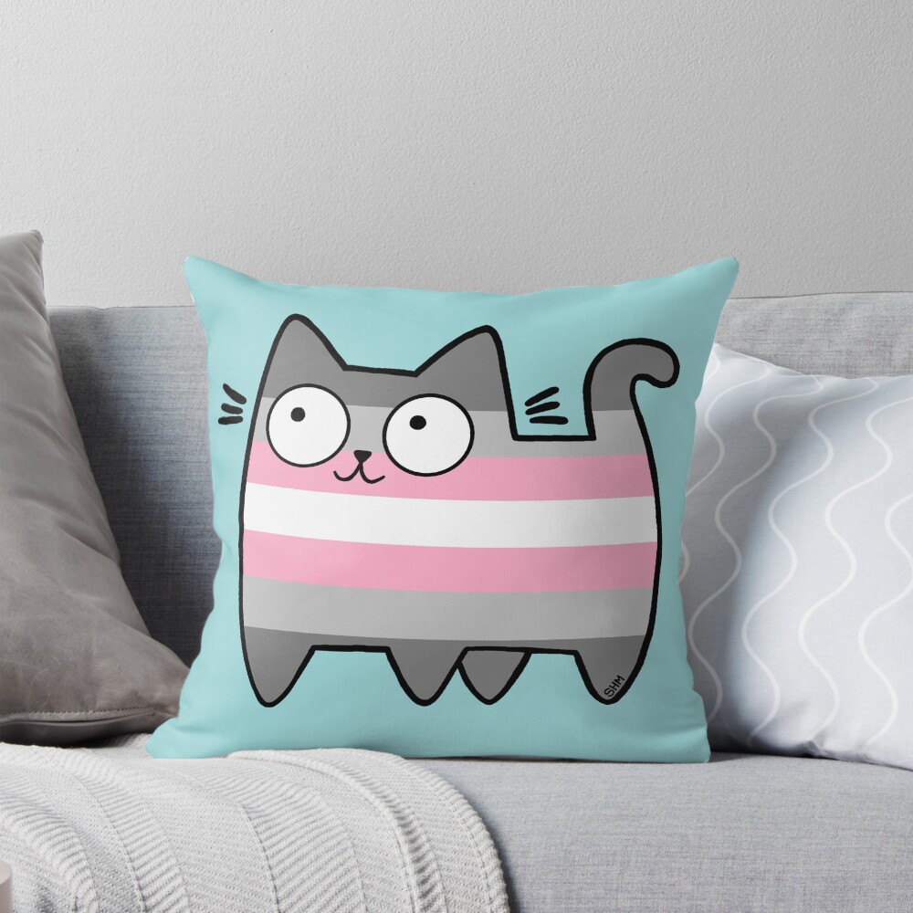 Item preview, Throw Pillow designed and sold by SamHoweMeow.