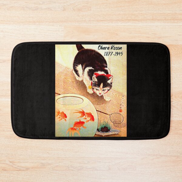 Item preview, Ohara Koson- Vintage artist- Watch the cat designed and sold by Goblinkind Publications.