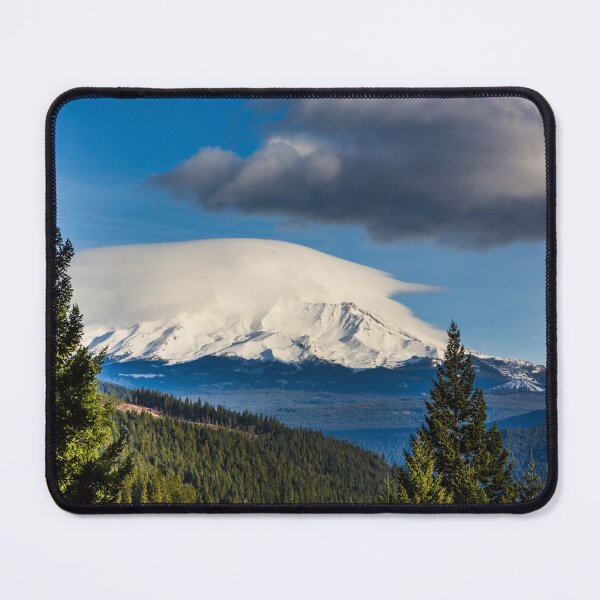 Item preview, Distant views of looming Mount Shasta, located at the southern end of the Cascade Range in Siskiyou County, California designed and sold by OrcaNature.