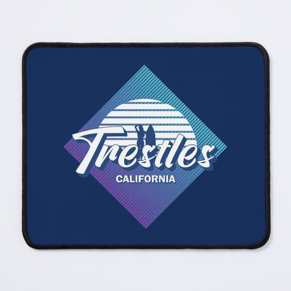 Item preview, Trestles California Retro 80s Summer Surf Design designed and sold by CynthiaGraphics.