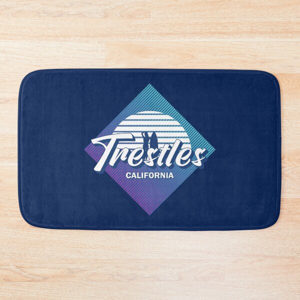 Item preview, Trestles California Retro 80s Summer Surf Design designed and sold by CynthiaGraphics.