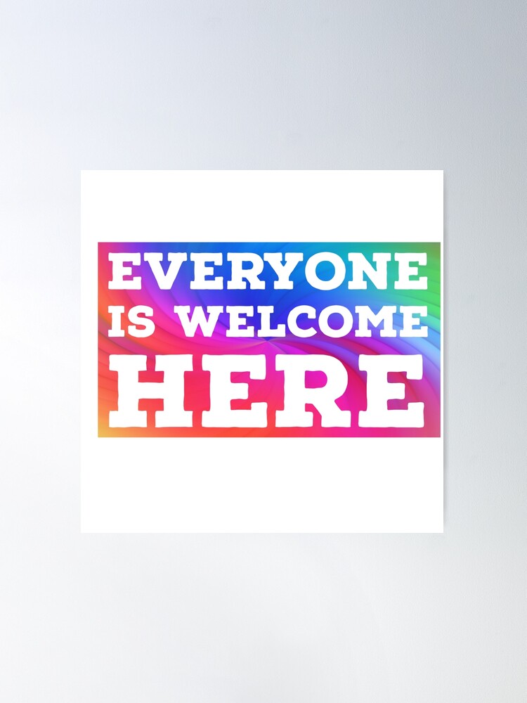 WELCOME Canvas Banner 72 Party Supply Wall Decoration photo prop