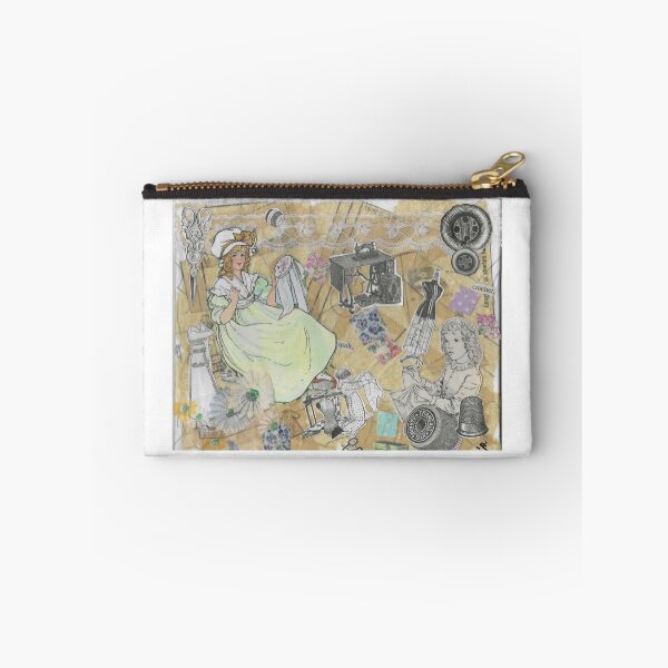 Item preview, Sewing Circle Vintage Image Collage designed and sold by CreativeInkling.