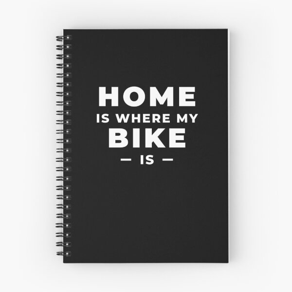 Item preview, Home Is Where My Bike Is  designed and sold by Andrean Designs.
