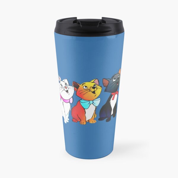 Aristocats Kittens Travel Coffee Mug