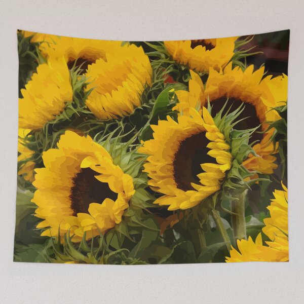 Item preview, Sunflowers vector art designed and sold by aapshop.