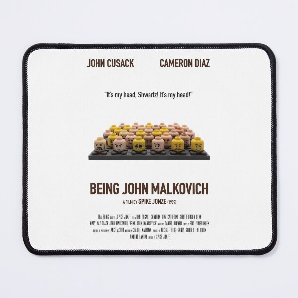 Item preview, Being John Malkovich directed by Spike Jonze with John Cusack 1999 - Original designed Alternative Cult Movie art designed and sold by cinemadnesshirt.