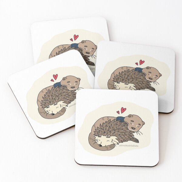 Item preview, Otter & Hedgehog designed and sold by TheGoldWreath.