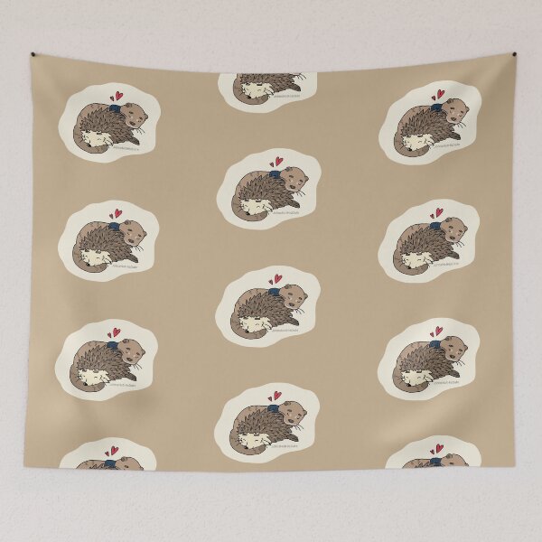 Item preview, Otter & Hedgehog designed and sold by TheGoldWreath.