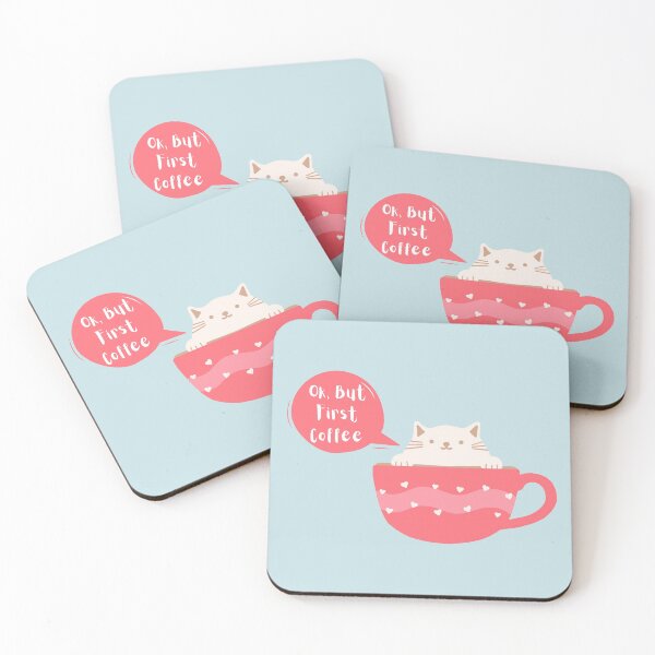 Item preview, Ok , But First Coffee designed and sold by Nesro34.