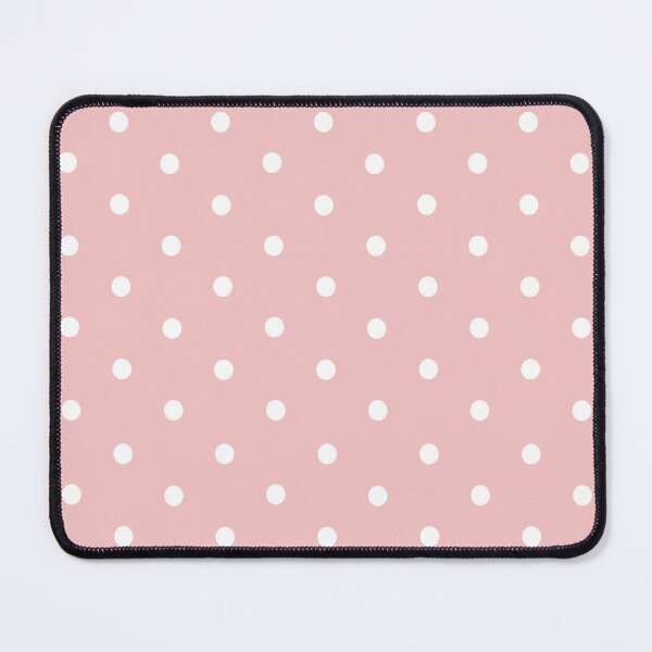 Item preview, Small WHITE and BABY PINK POLKA DOTS designed and sold by RachelMacht.