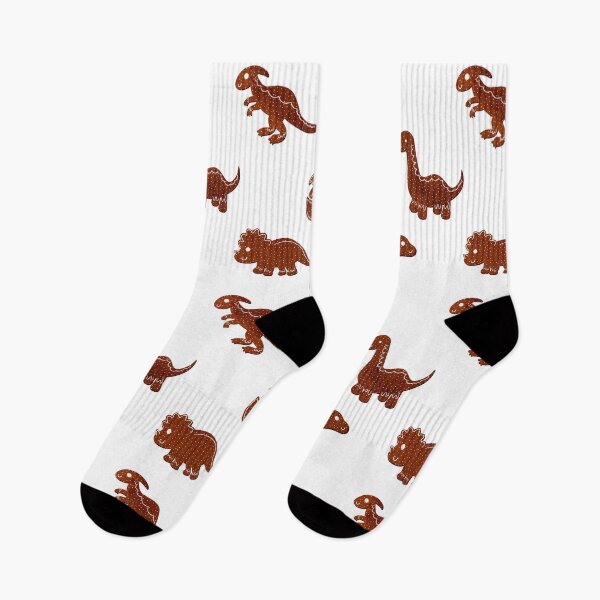 Item preview, Gingerbread Dinosaur Sticker Pack designed and sold by mikaylart.