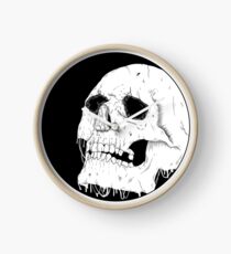 Melting Skull Clock