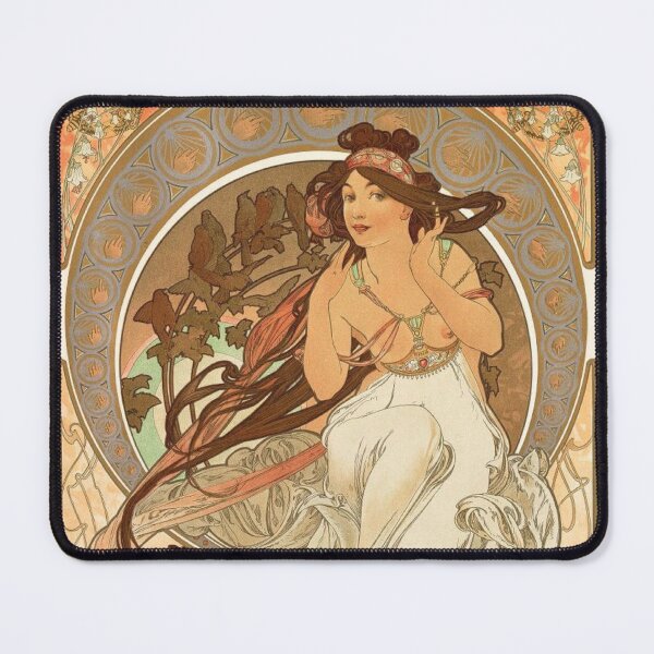 Item preview, Music, The Arts (1899) - Alphonse Mucha designed and sold by SALON DES ARTS.