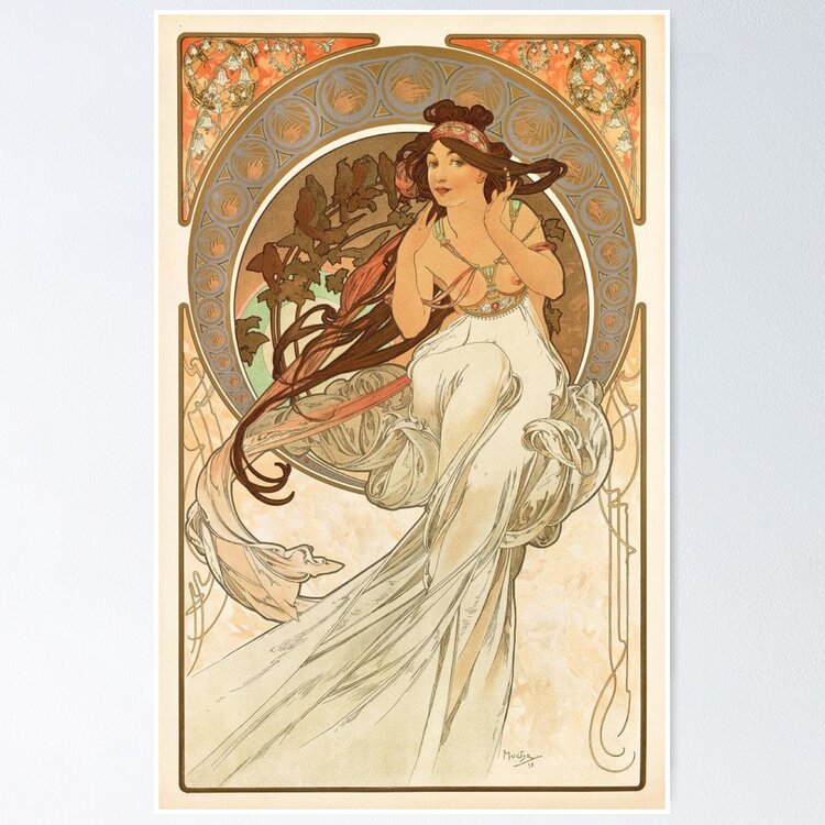 Music, The Arts (1899) - Alphonse Mucha