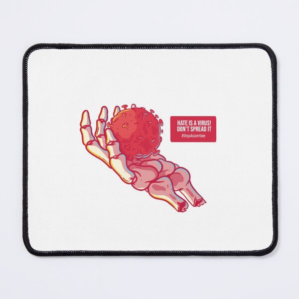 Item preview, Hate Is A Virus Spread Love Not Hate Stop Racism designed and sold by StickerbashCo.