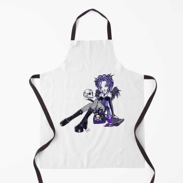 Item preview, Gabriella Gothic Tattoo Skull Angel Fae by Myka Jelina designed and sold by Myka Jelina.