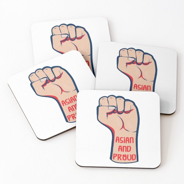 Item preview, Proud To Be Asian Stop Discrimination Love Not Hate designed and sold by StickerbashCo.