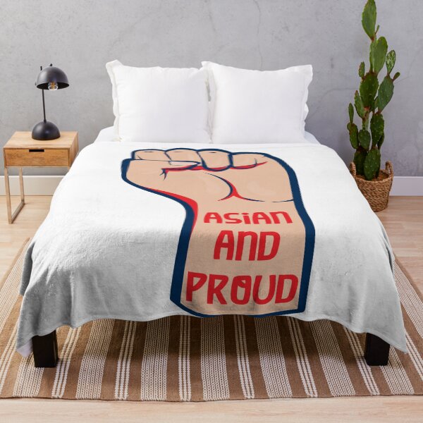 Item preview, Proud To Be Asian Stop Discrimination Love Not Hate designed and sold by StickerbashCo.