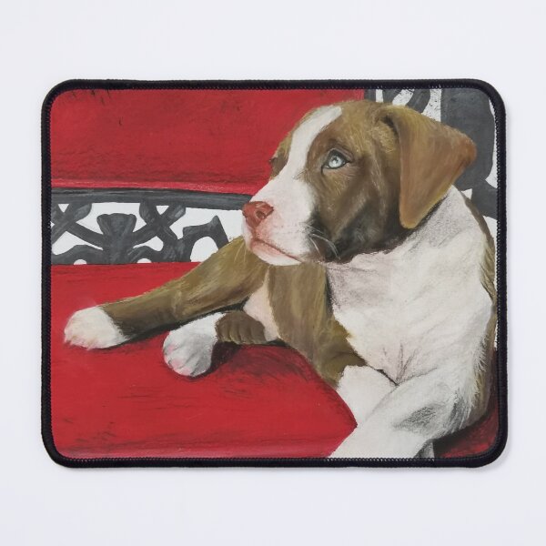 Item preview, American Pitbull Terrier puppy designed and sold by dana-gourdoupi.