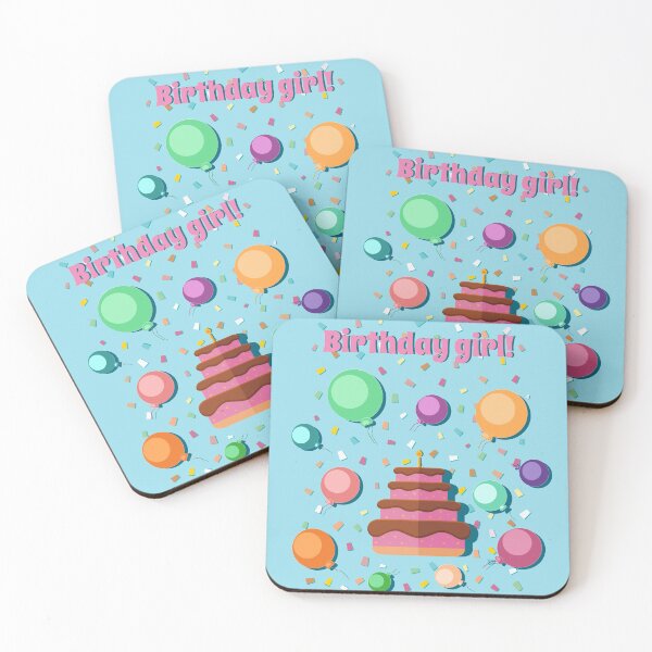 Item preview, Birthday girl- Cute designed and sold by PersasArtCorner.