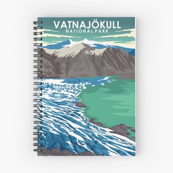 Item preview, Vatnajokull National Park Travel Poster designed and sold by Stadify.