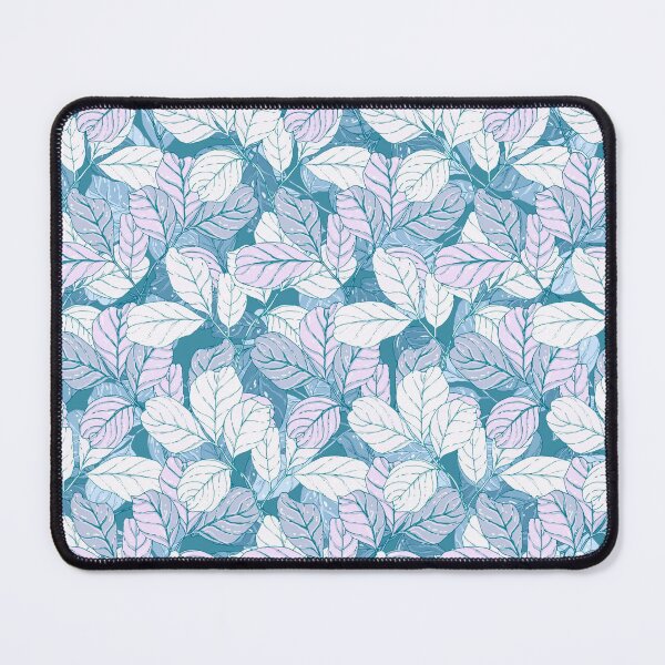 Item preview, Blue frozen foliage. Winter botanic pattern designed and sold by Yulia Chepurova.