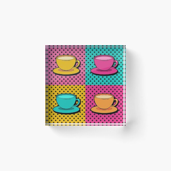 Item preview, Tea Cup Pop Art designed and sold by bibliophan.