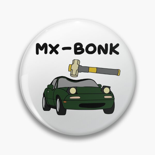 Item preview, MX-5 says BONK british racing green designed and sold by Francesvief.